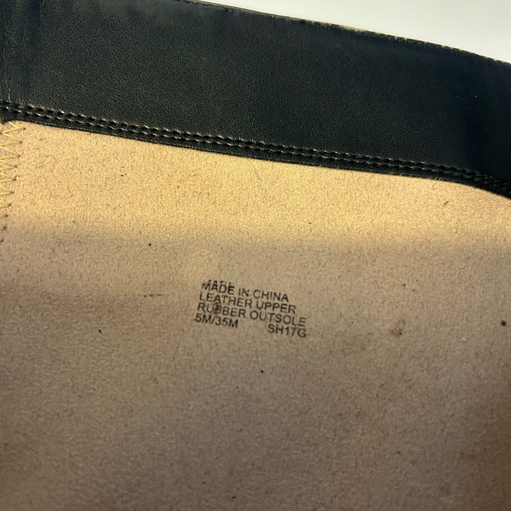 Michael Kors Black Hartland Boots: Women’s Size 5. With Gold Detail - Picture 6 of 14